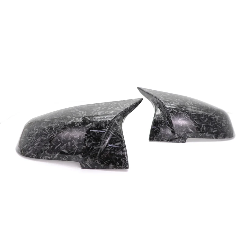 Forged Carbon Fiber Pattern Mirror Cover For BMW F20 F21 F22 F23 F87 M2 F30 F31 F34 F32 F33 F36 i3 X1 Rearview Mirror Caps