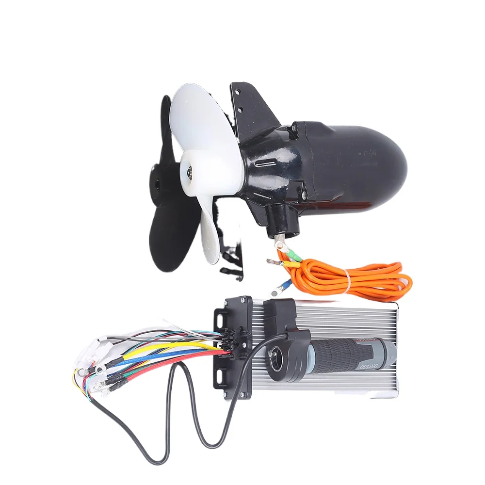 Underwater propeller, rubber boat discharge motor,