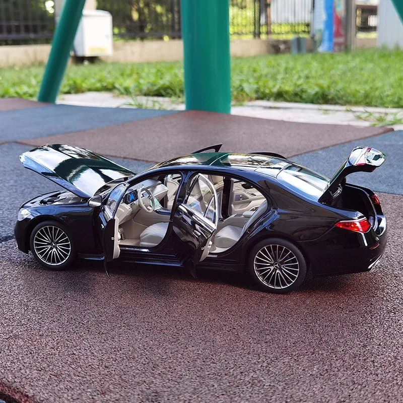 NOREV 1:18 2021 Mercedes-Benz S600 Classe S W223 modello di simulazione in lega, giocattoli da collezione per bambini, regali di festa per gli amici.