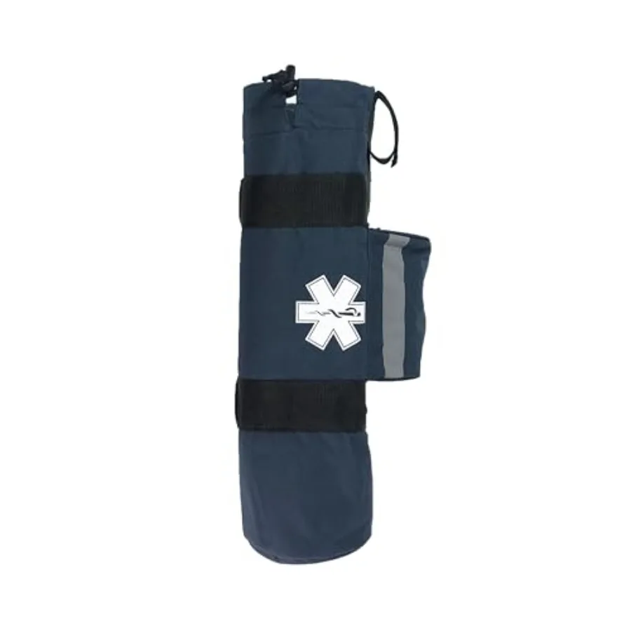

LINE2design Oxygen Cylinder Sleeve Bag - EMS First Responder Emergency Medical Oxygen Bag Portable Travel Size Cylinder Holder