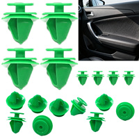 10-100PCS Durable Car Door Panel Clips Fasteners For Mercedes-Benz Peugeot 207 307 Vehicles