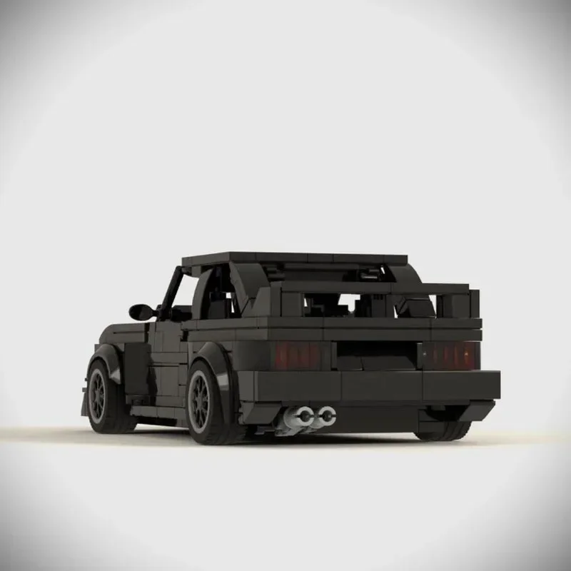 

MOC-180550 Black New E30 M3 Supercar Racing Building Block Model 493 Parts Boy Kids Birthday Building Blocks Toy Gift