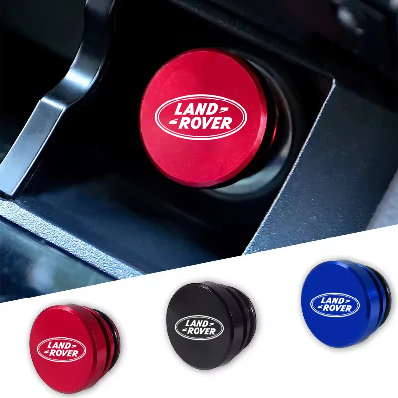 Cubierta de aluminio para encendedor de cigarrillos, accesorios para Land Rover Range Rover SV Sport Evoque Velar Defender Freelander