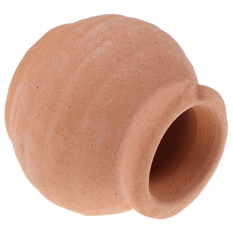 

Декоративные аксессуары: миниатюрный керамический цветочный горшок для кукольного домика 1/12