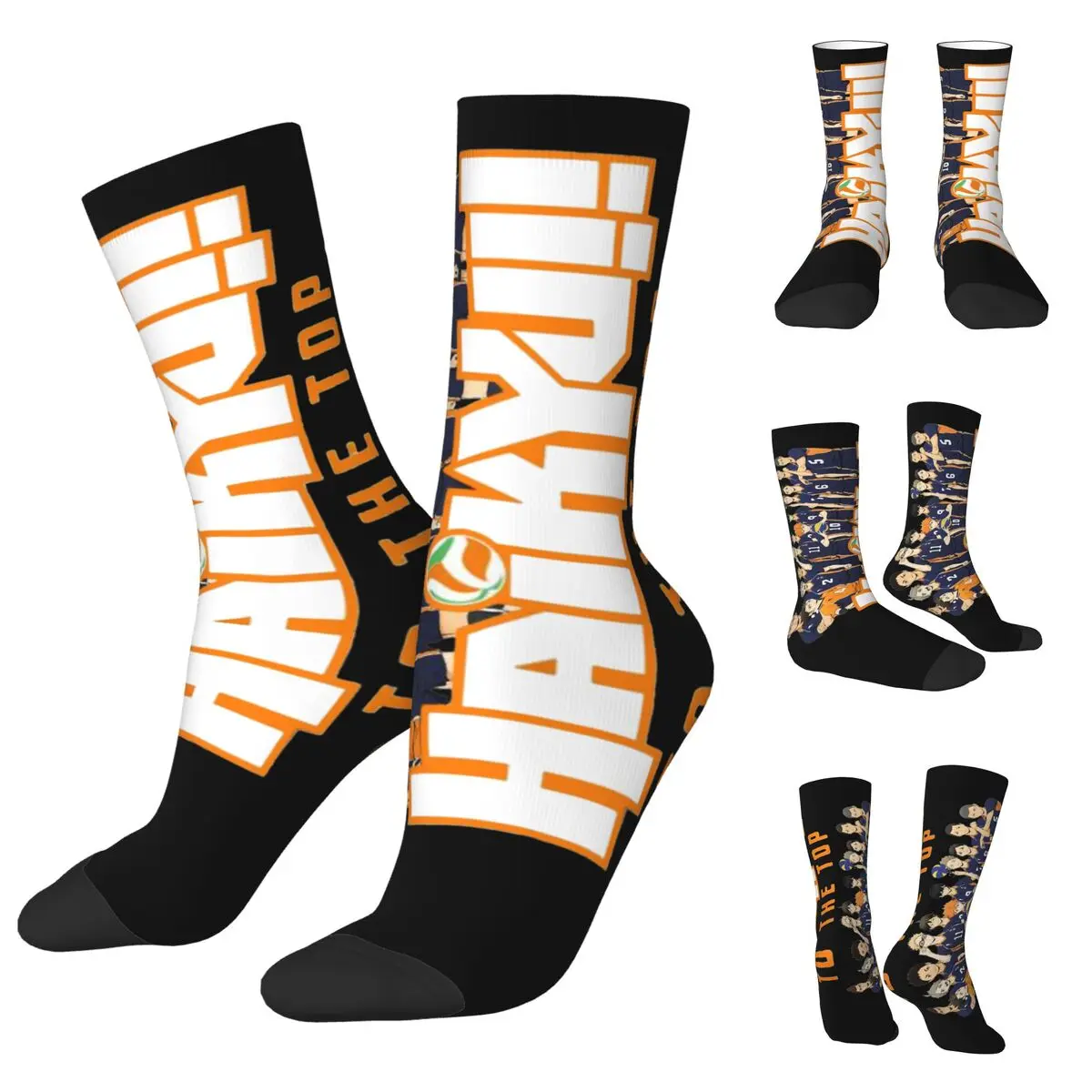 

Haikyuu Volleyball Kuroo Tetsurou Kozume Kenma Anime cosy Unisex Socks,Outdoor Happy 3D printing Socks,Street Style Crazy Sock