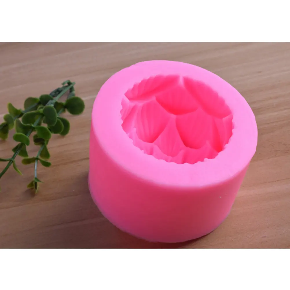 Professional Grade Silicone Lotus Mold for Homemade Soap Candles Pudding Biscuits Cake Moulds Afternoon Tea Party Decor Lotus