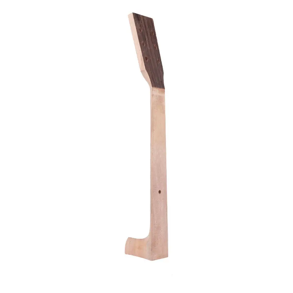 DIY Luthier Project Acoustic Guitar Neck Unfinished Wooden Parts For 41 Inch Musical Instruments Assembly Maintenance