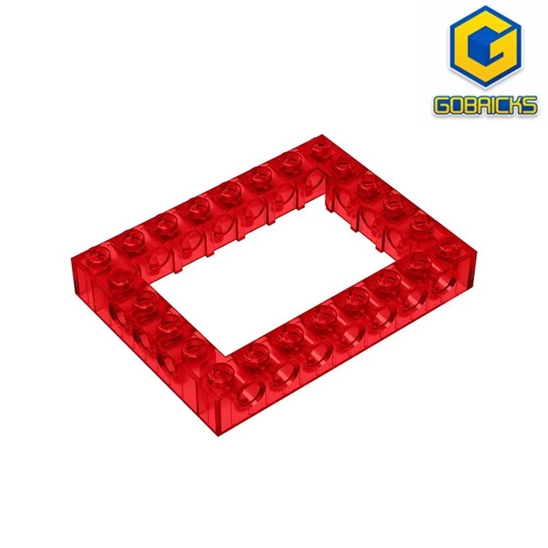 GDS-974 Technical, Brick 6 x 8 Open Center compatible with lego 32532 DIY Educational Building Blocks Technical