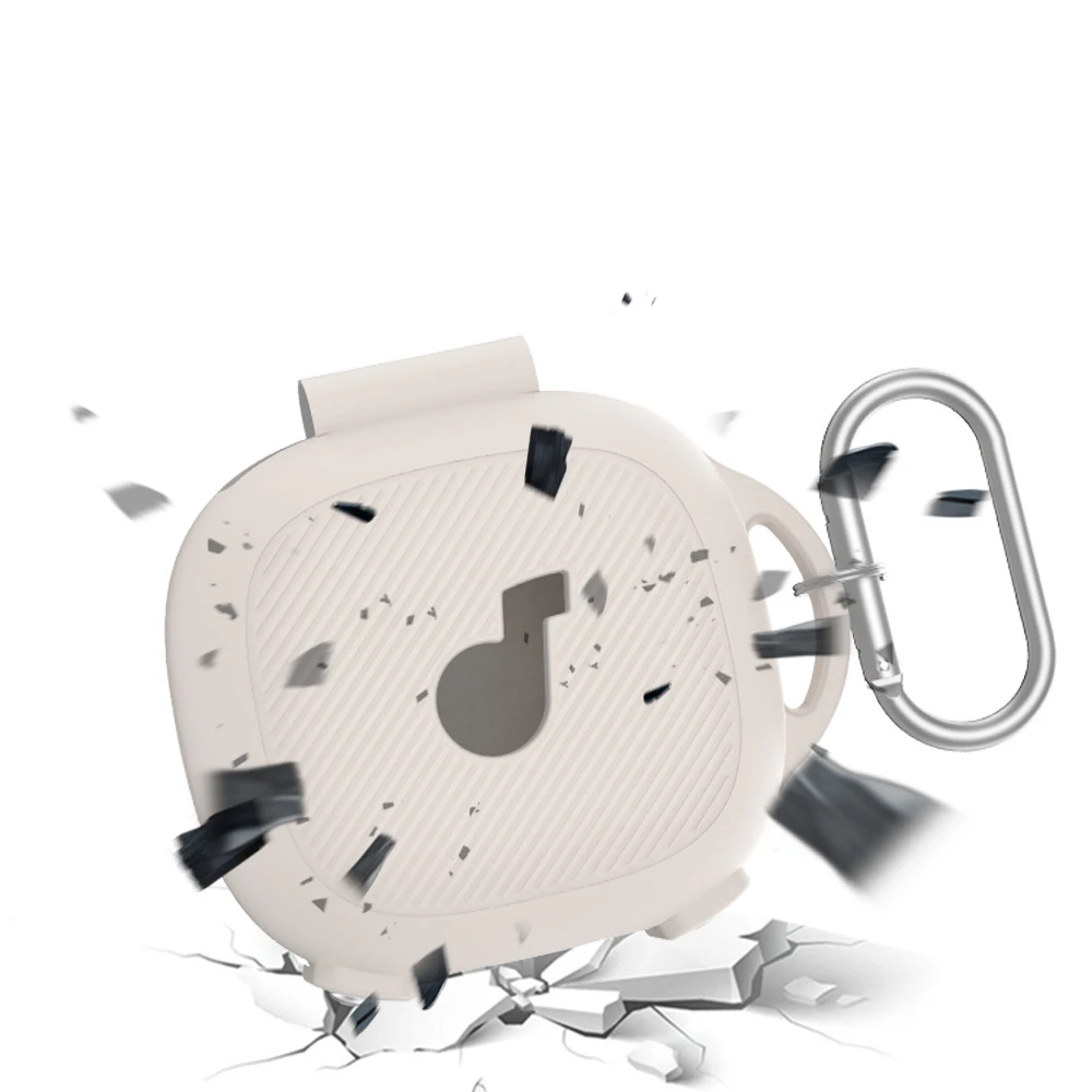 

Headphone Silicone Case for Soundcore Sport X20 Sport/X20 Drop-proof and Dust-proof Headphone Protective Sleeve with Hook Black