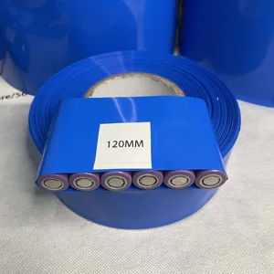 PVC Heat cosrink Tube cho pin Ống pin Khắc tại trường hợp màng bị cô lập, ngủ cáp, chiều rộng 18650, 30 mm-150mm 12 Doanh số bảo vệ pin lithium chính - №6