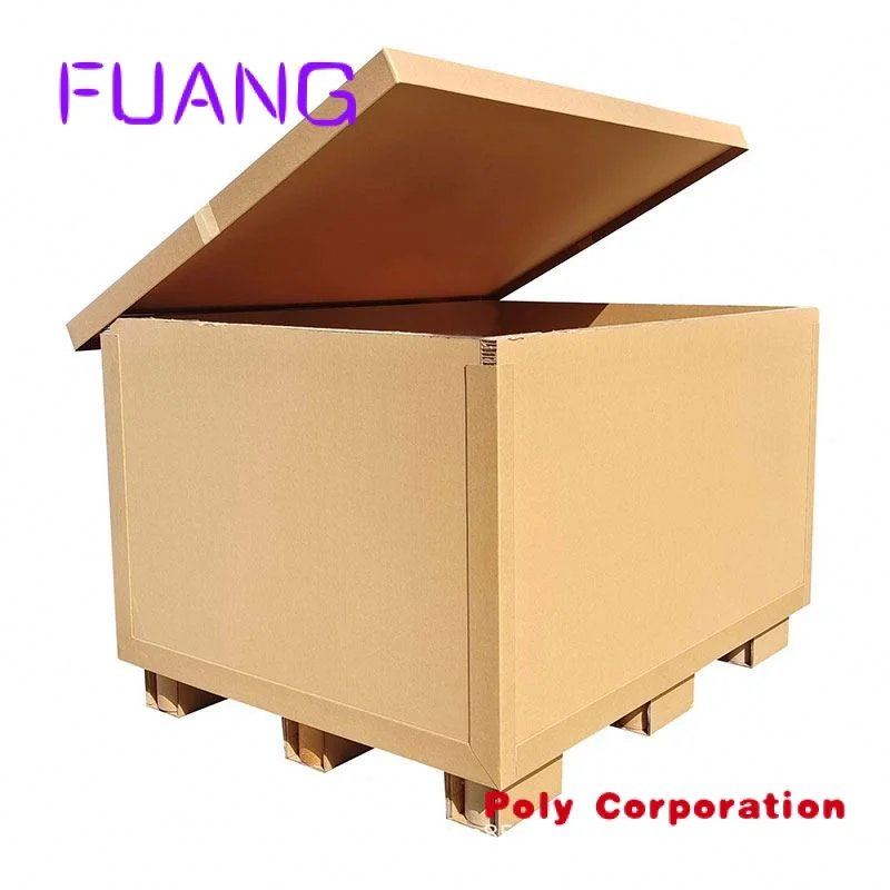 Custom  Customized heavy duty corrugated honeycomb paper cardboard carton packing box with palletpacking box for small business