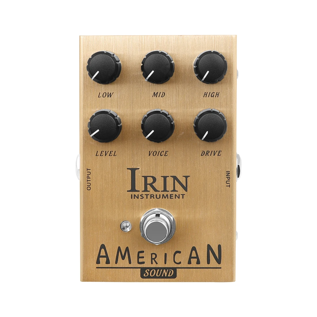 IRIN AN-34 American Electric Guitar Effect Pedal Rock Speaker Simulation Pedal Adjustable Knobs True Bypass Guitar Accessories