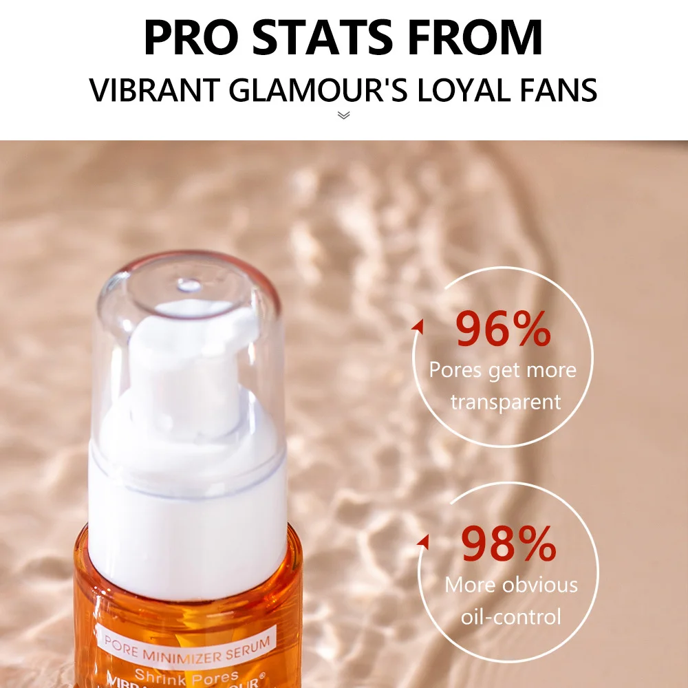 

VIBRANTGLAMOU Salicylic Acid Peeling Essence30ml Pore Tightening Blackhead Acne Remover Brightening Skin Unclog Pores Face Serum