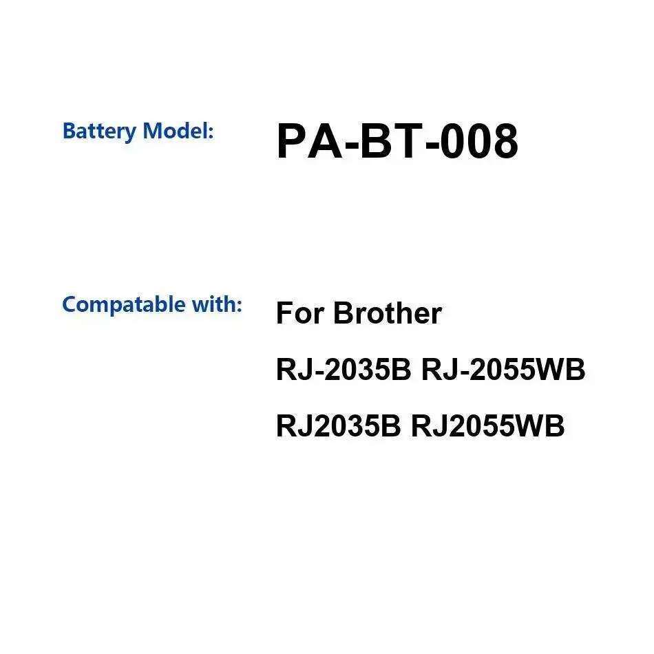 Label Printer Batte…