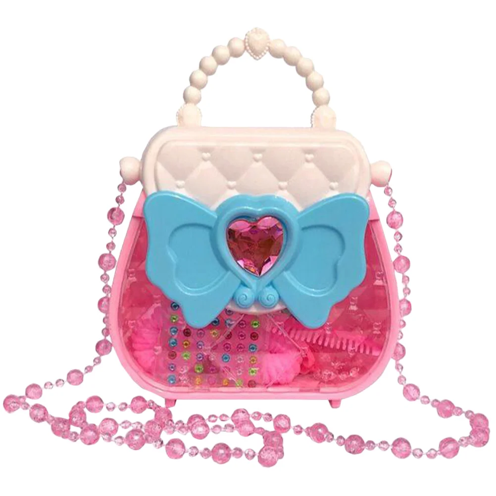 مجموعة واحدة من مكياج لعب الأدوار للأطفال، مواد آمنة عالية الجودة، مجموعة أدوات التجميل التظاهري تشجع اللعب الخيالي المعرفي