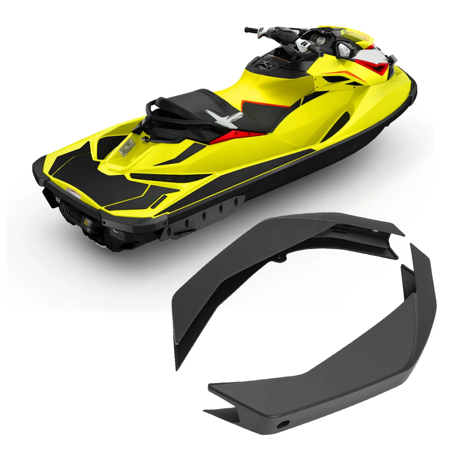 

Left Right Back Corner Bumper 291003065 Replacement for WAKE SAR 155 GTS 130 RENTAL GTR 215 Watercraft Corner Bumper