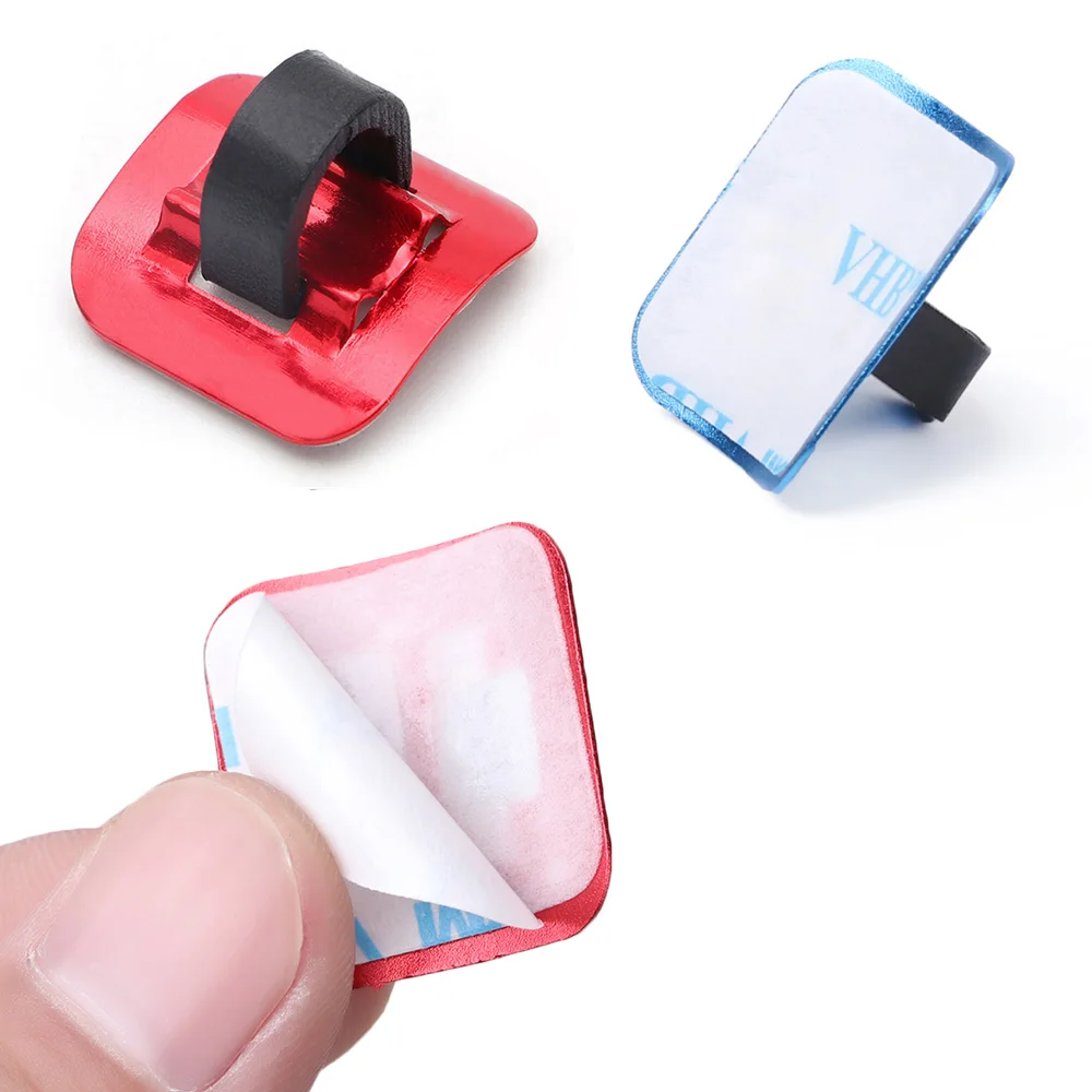 5/10Pcs Stick-on Cable Guide Bicycle Shift Brake Housing Line Tubing Buckle Tube Fixed Clip Aluminum Bike Oil Tube Clamp Adapter