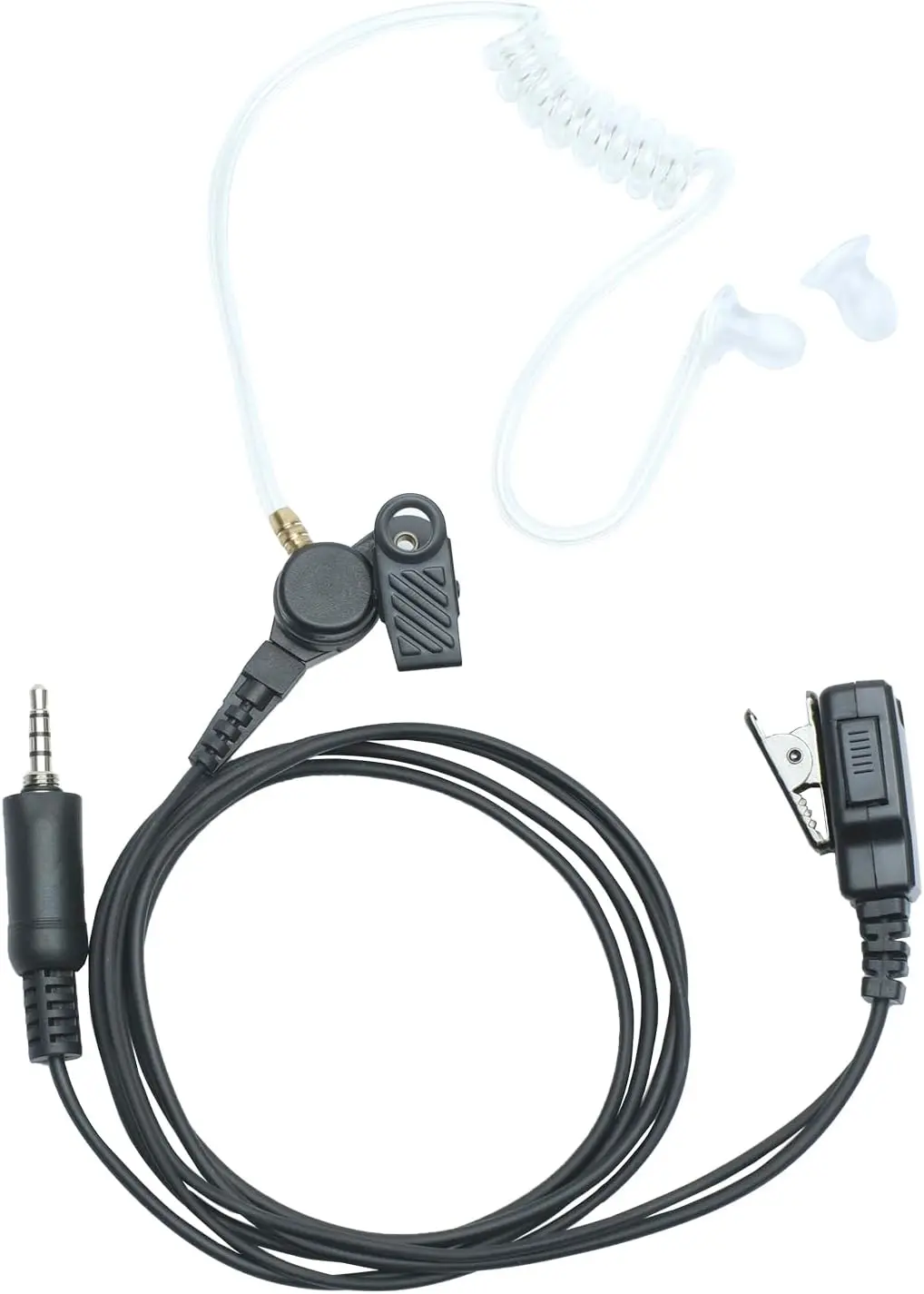 vx-6r-earpiece-headset-with-ptt-mic-and-acoustic-tube-for-yaesu-vx-6-vx-7r-vx-170-ft-270-standard-horizon-hx40-hx210-hx320-hx400