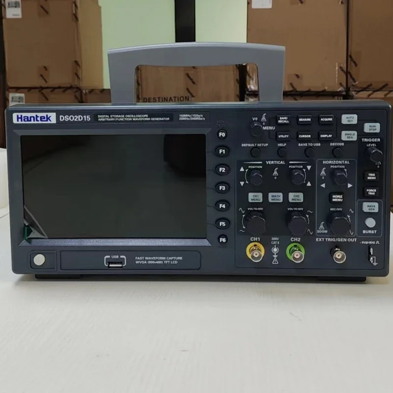 Hantek Dso2d15 Digital Storage Oscilloscope 2 Channel 150mhz 1gsa/s Oscilloscope