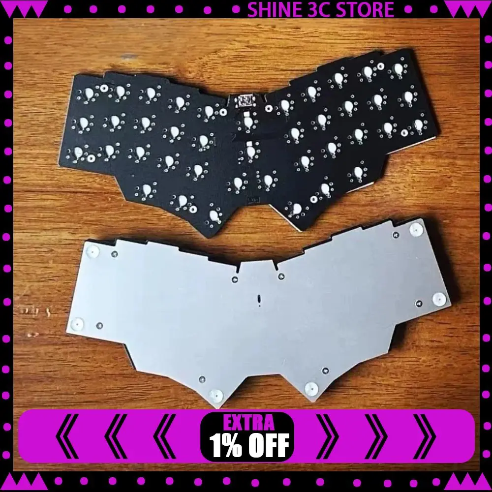 x3a-clavier-a-profil-bas-disposition-cornee-40-touches-clavier-filaire-integre-claviers-ergonomiques-support-qmk-flacon-gamer-accessoires