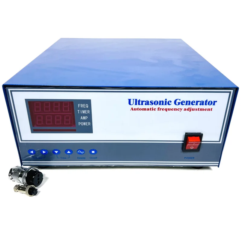 Generatore di bagno ad ultrasuoni da 2000W per scatola di controllo dell\'alimentazione del pulitore ad ultrasuoni industriale frequenza 20-40khz