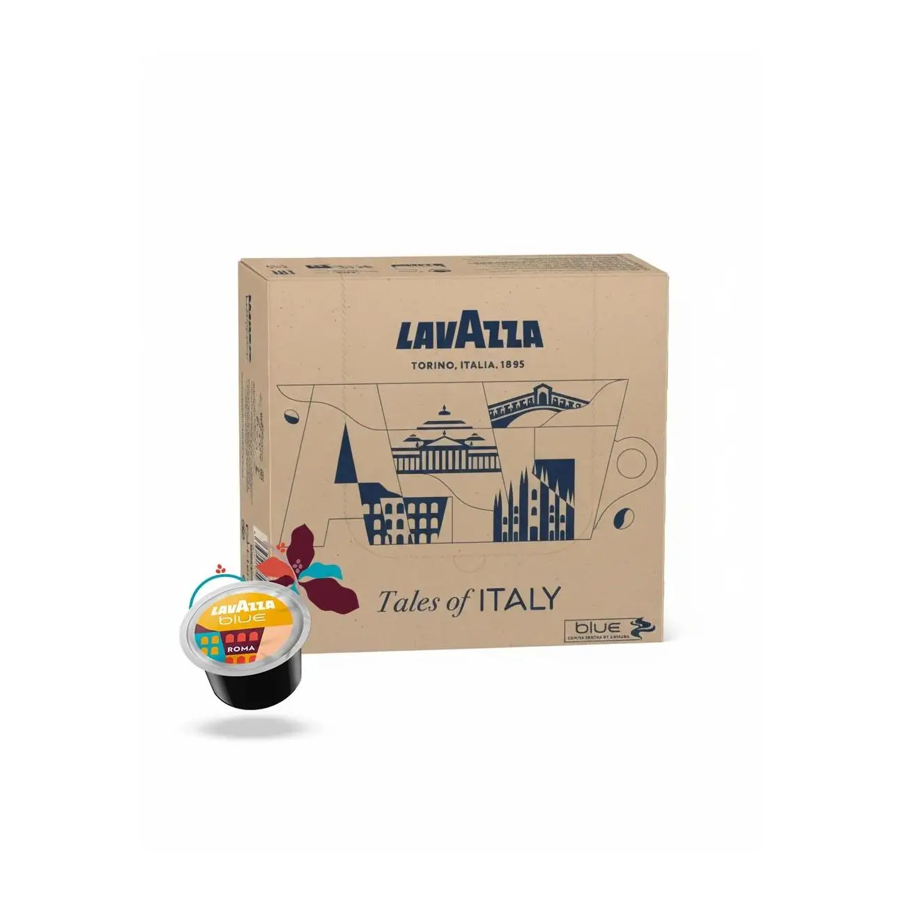 Café en cápsulas Lavazza Blue Roma Espresso (100 u.)