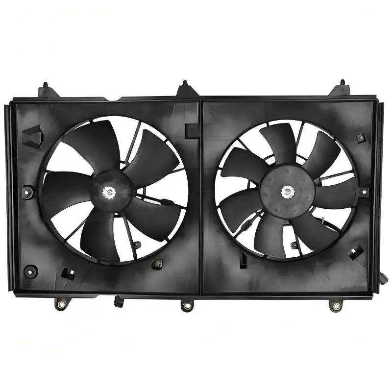 Radiator Cooling Fan Assembly For Honda Accord 2003‑2007 2.4L OE 19015‑RAA‑A01 19020‑PND‑003 19030‑RAA‑A01
