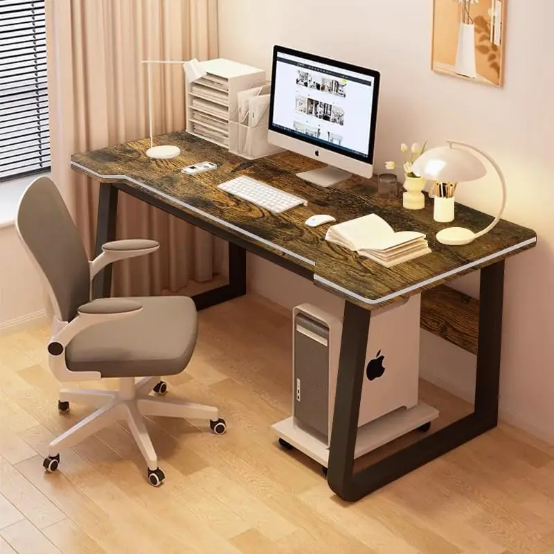 Desk Computer Writing Table Student Art Modren Simple Style PC Wood Suitable Portable Desk for Home