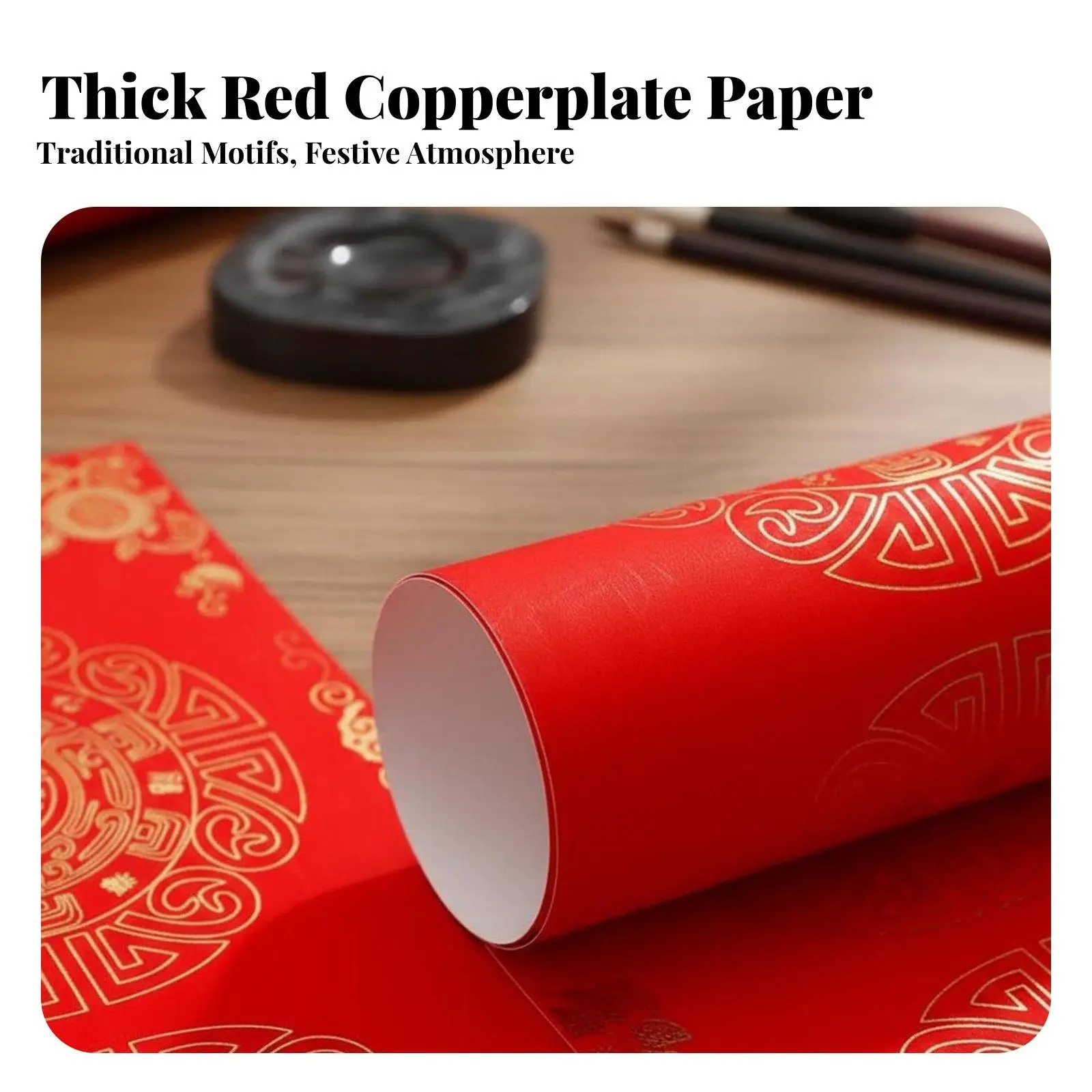 festival-calligraphy-paper-good-ink-absorption-blank-red-couplet-paper-thick-and