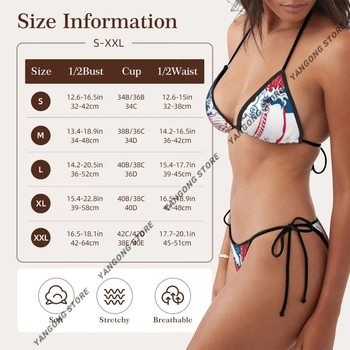 Sea Dragon Swimsuits Women Sexy Bikinis Swimwear Bathing Suit Micro Thongs Bordered Beachwear