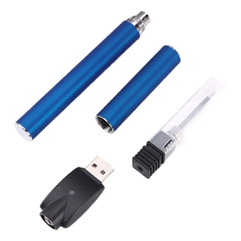 HFES 510 Thread Battery Cart Pen Voltaje ajustable Smart Power Pen USB Mini Kit de soldador con tapa azul