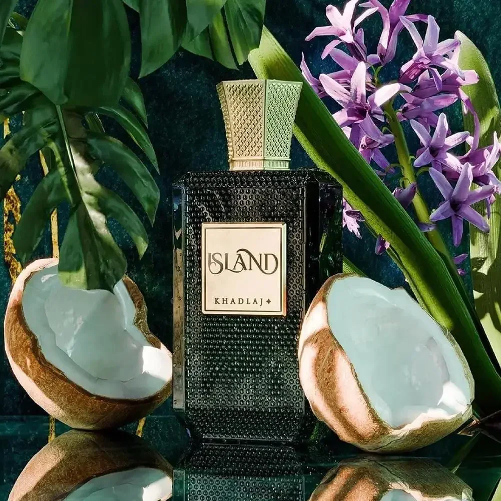 عطر رجالي يدوم طويلاً 100 مل جزيرة خادلاج فانيليا أو دو برفوم بخاخ شرقي دبي عطور عربية