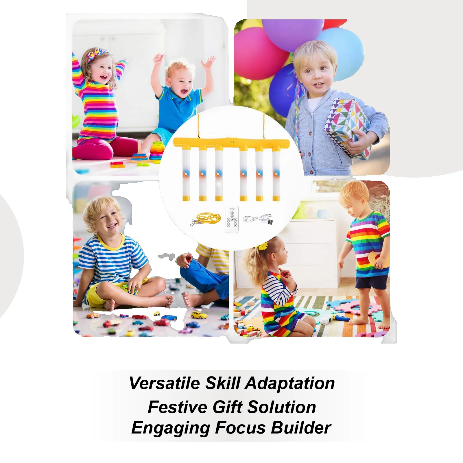 

Catching Sticks Game Toys Compact With Remote-Control And Colorful Light Hand Eye Coordination Reflex Training Toy For Men Women