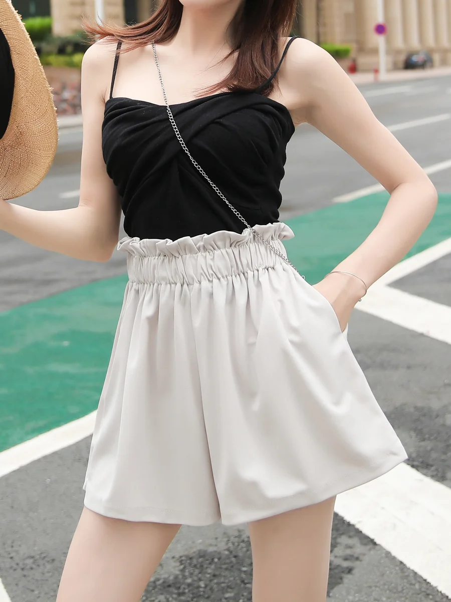 ショーツ レディース ビーチ ホリデー アウトドア 夏 通気性 軽量 速乾性 ルーズフィット カジュアル トレンディな外観 快適なレジャー