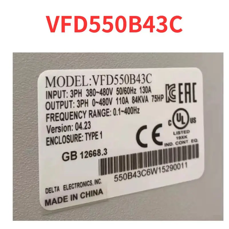 

100% новый проверенный преобразователь частоты VFD550B43C