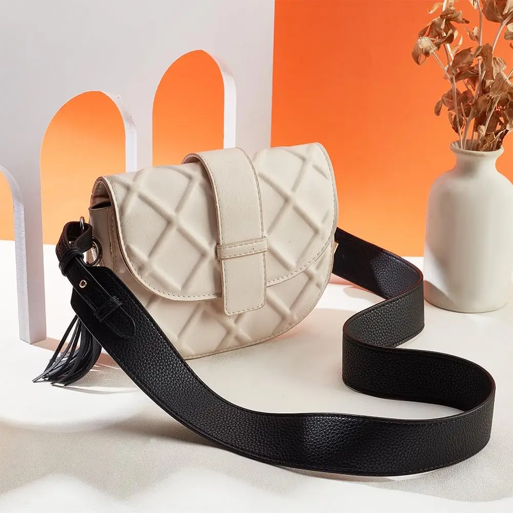 80cm 90cm Leather Bag Strap for Women Handbag Belt Adjustable Crossbody Wide Shoulder Replacement Straps Bags Accessories
