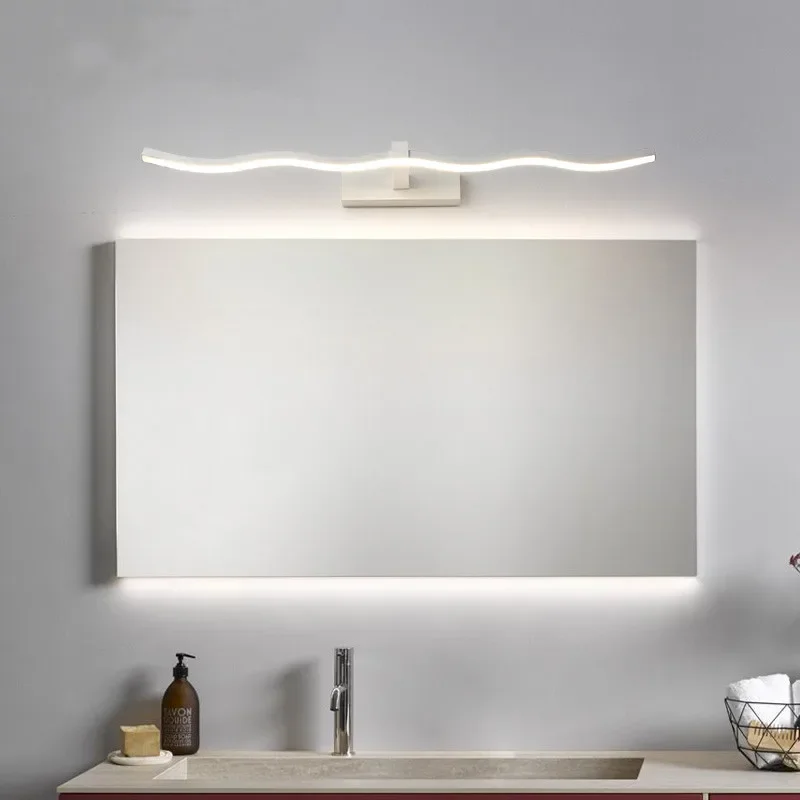 Long Strip LED Wall Lamp Bathroom Mirror Headlight Modern mirror front/cabinet light Dressing Table makeup Corridor Aisle Lights