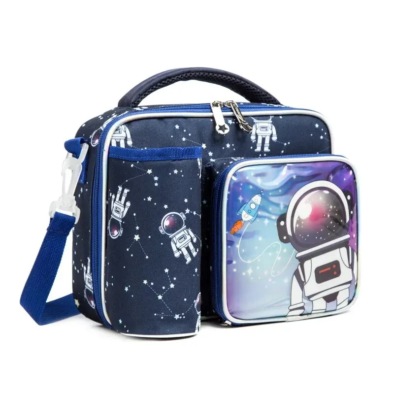 Astronaut Lunch Bag Portable Lunch Bag Kids Travel Lunchbox