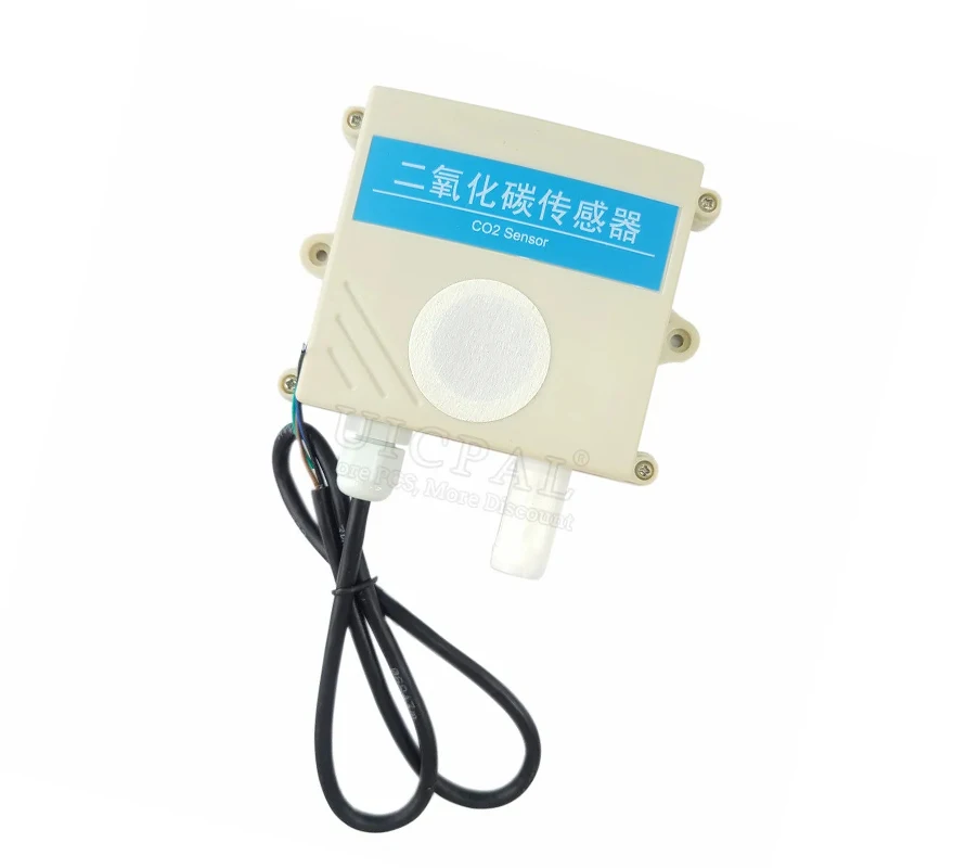 CO2 Sensor Transmitter Gas Concentration Detection for Greenhouse Culture Detector CO2 0-5000ppm RS485 4-20mA 0-5V 0-10V Output