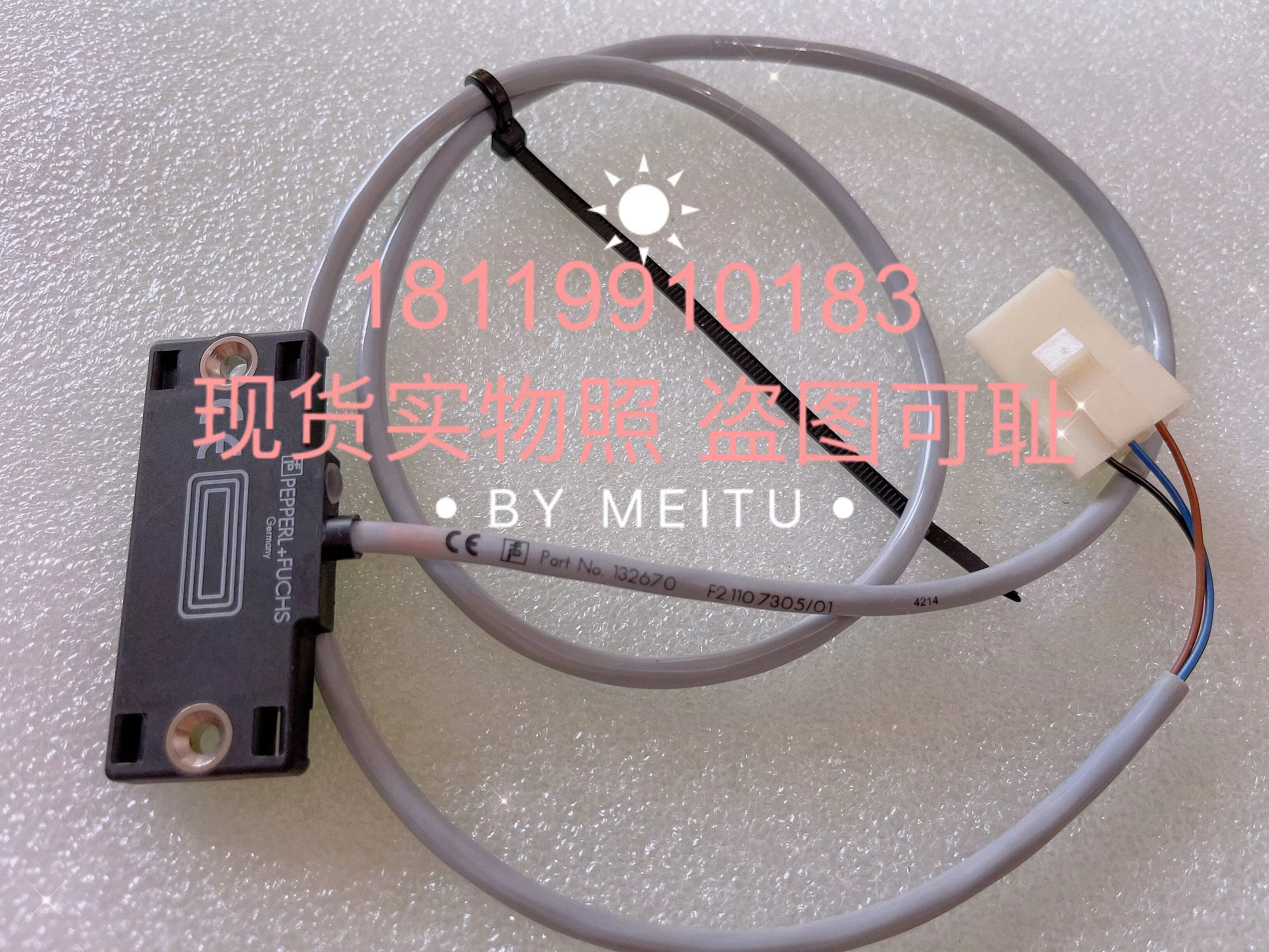 Bagafo P+F Sensor Part No:132670 Printing Machine Parts F2.110.7305/01