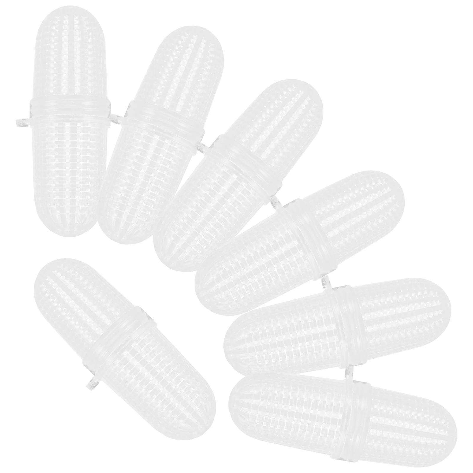 

10pcs Bait Plastic Containers Small Portable Indoor Portable Rainworms Box Rainworm Keeper Farm Ventilative Feeding Supplies