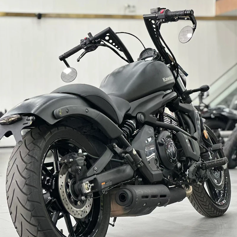 Motorcycle 22mm Thick Handle Ape Hanger Handlebar Compatible Modified Handlebars for Kawasaki Vulcan S 650 Vulcans 650 S650