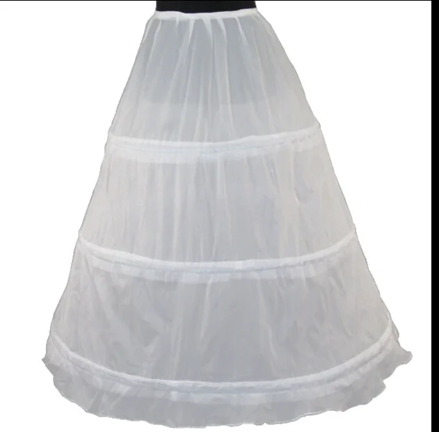 HOOP White Petticoat Renaissance Fair Costume Wedding Gown Crinoline Skirt 3 pieces