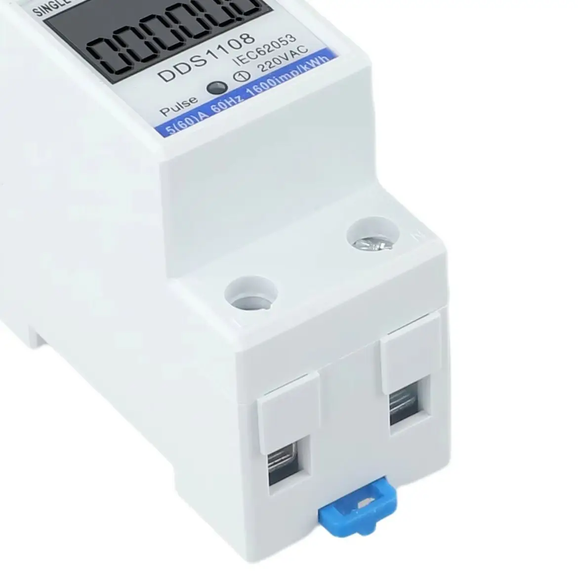 Functional Energy Meter Single-phase KWH LCD Versatile Watt-Hour Efficient Electric Explosion Protection Cables