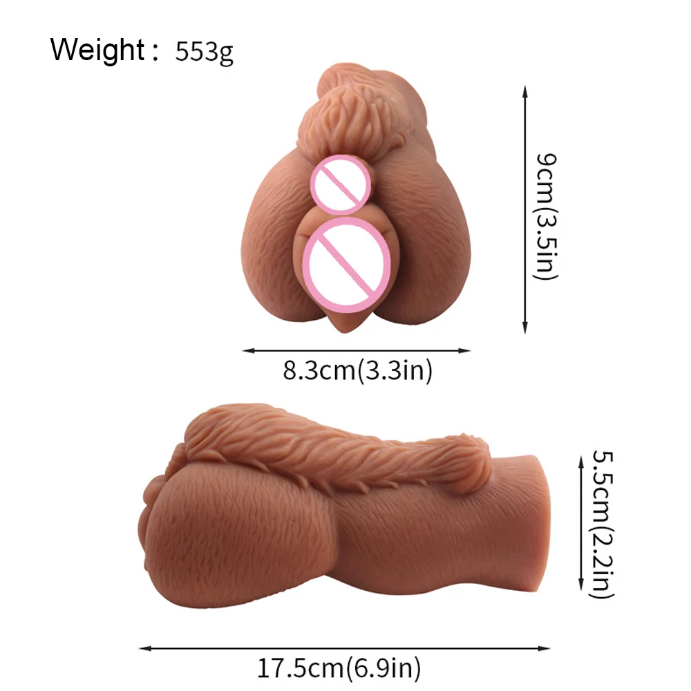 Male Masturbator Cup Soft Pussy Sex Toys  Vagina Adult Endurance Exercise Pocket Cup for Men Sex Products Vacuum