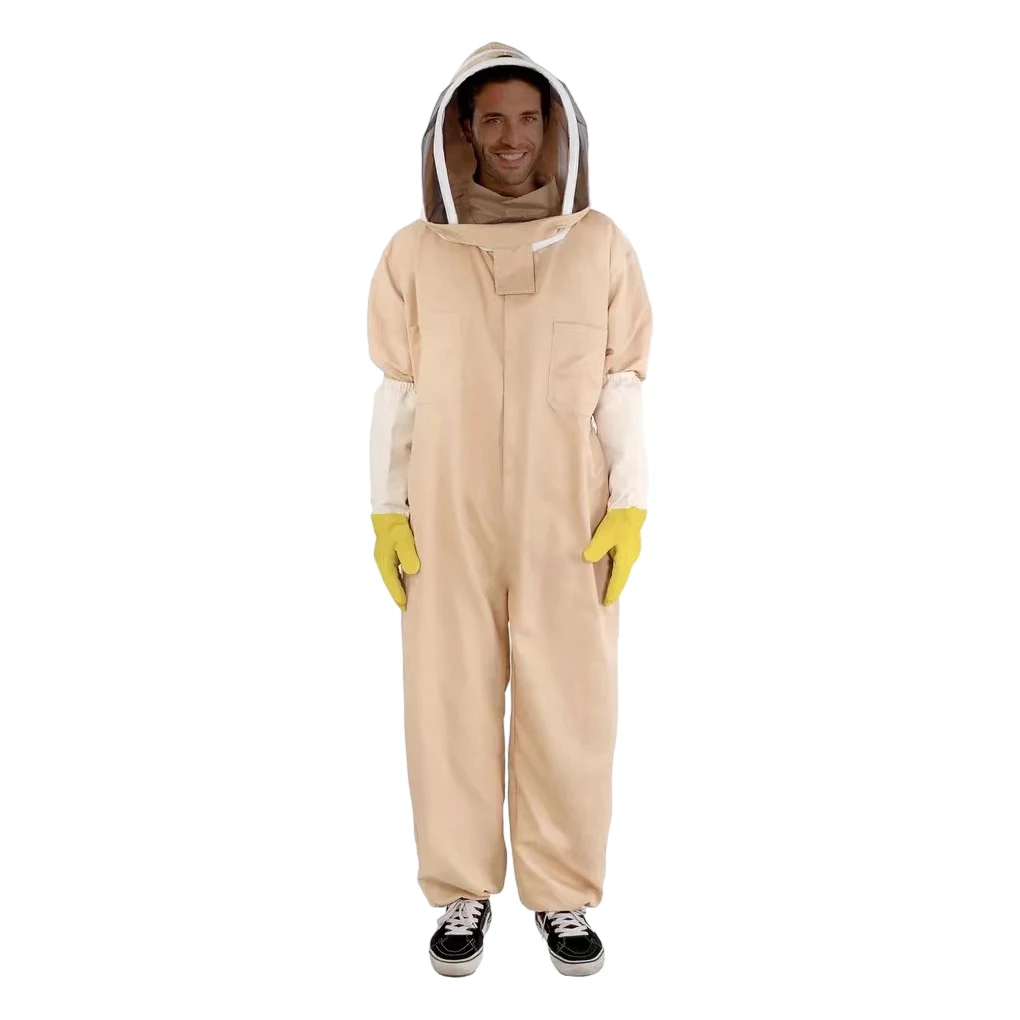 Lightweight And Durable Beekeeping Bee Proof Clothing For All-round Protection Eco-friendly Bee Keeping Efficient As shown XXL 1