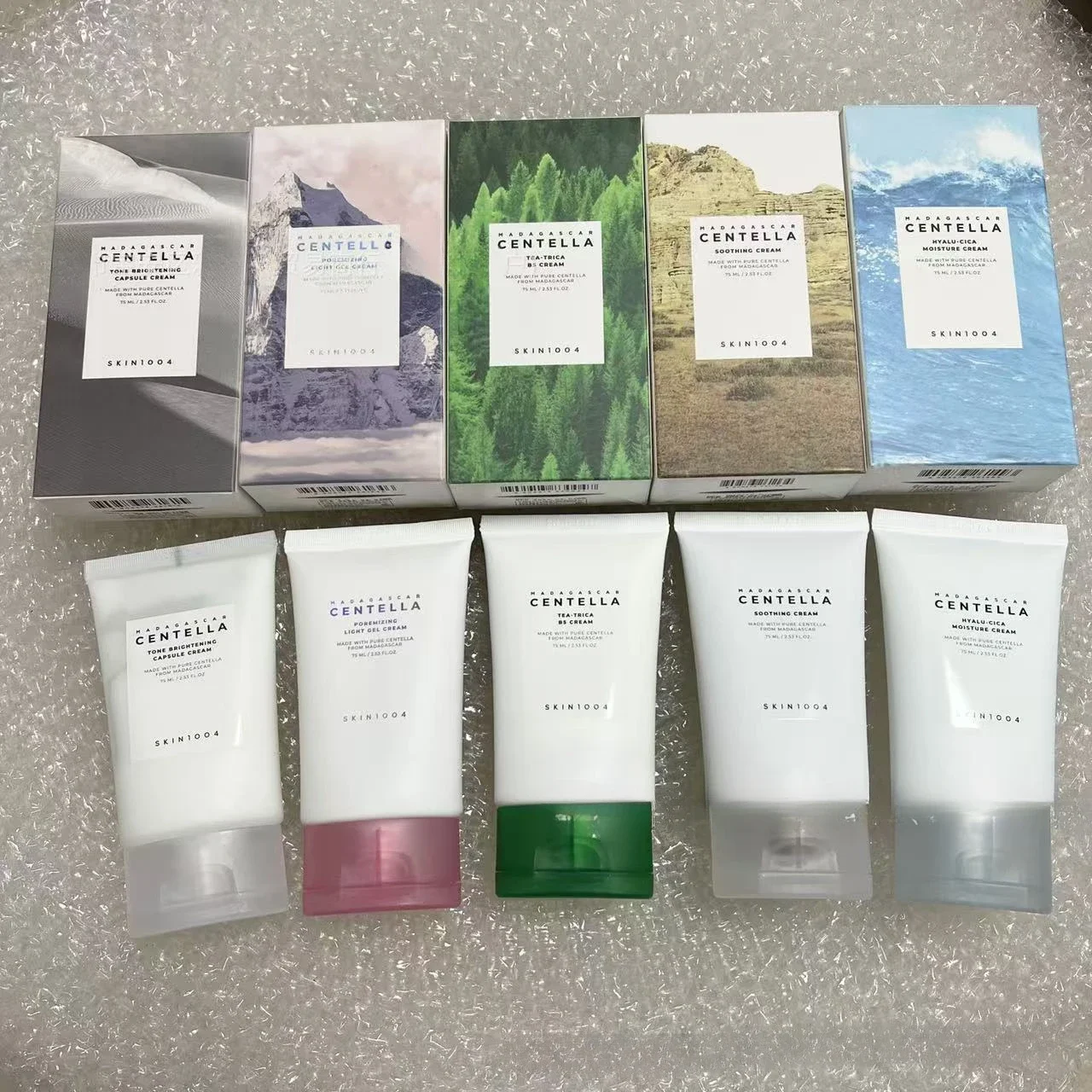 Corée du sud SKIN1004 Centella Ashesia série crème hydratante légère hydratante 75 ml