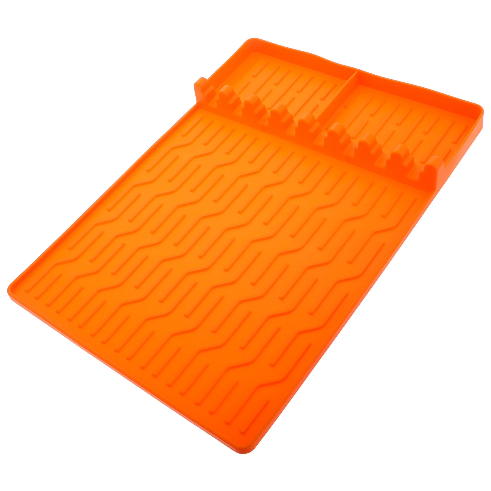 

Silicone Bakeware Tool Mat Griddle Side Shelf Countertop Holder BBQ Accessories Pad Heat Resistant Reusable Kitchen Utensil Rest