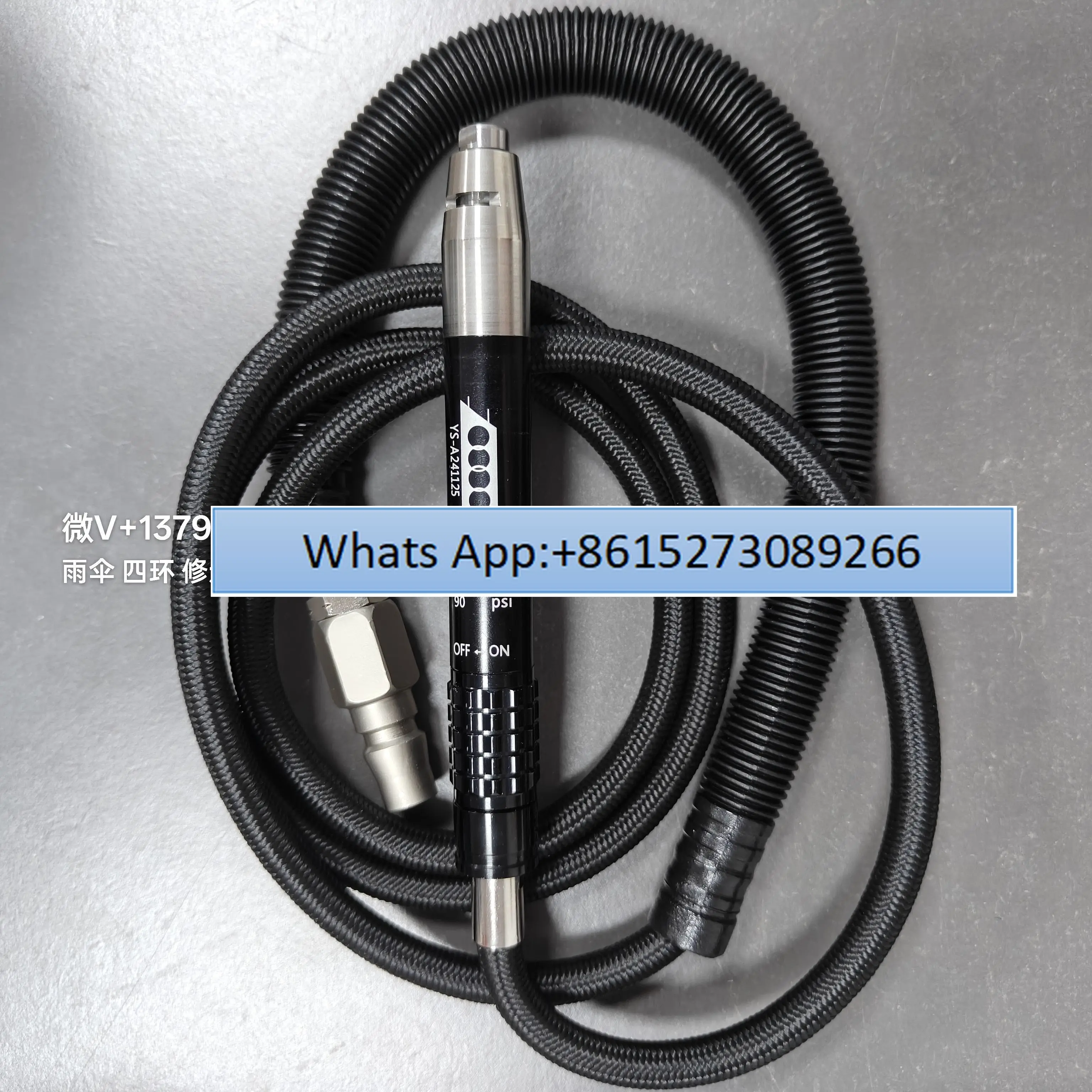 Four-ring trimming gun, special pneumatic grinder for resin handicraft white embryo factory, sharp tool for trimming