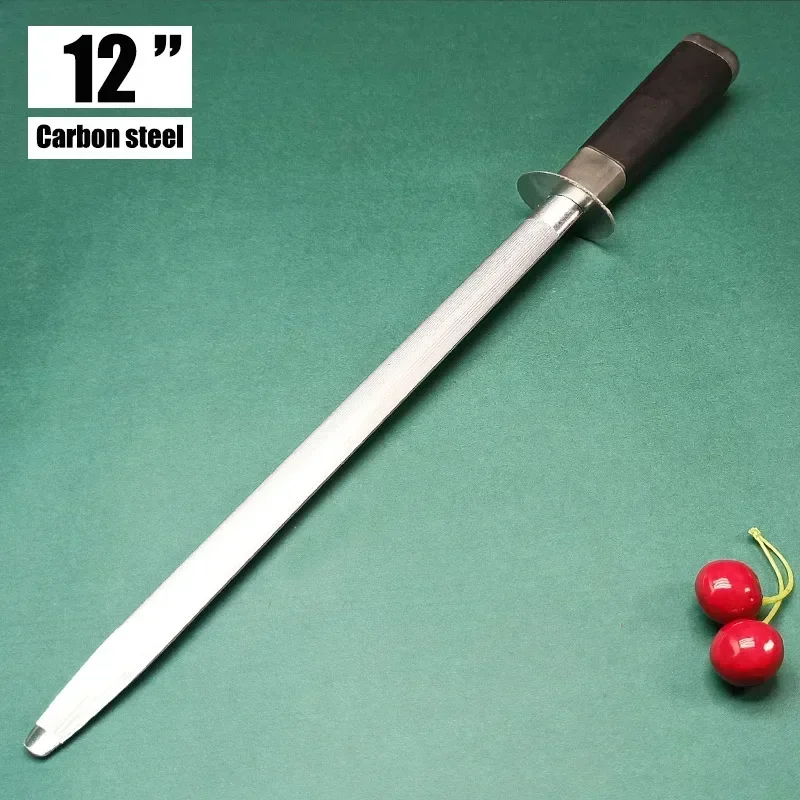

Diamond Sharpening Rod Tungsten Steel Carbon Steel Kitchen Gadgets Slaughterhouse Butcher Ceramic Household Knife Sharpener